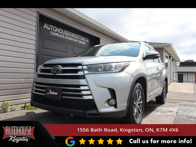 2018 Toyota Highlander XLE 3RD ROW - LEATHER - MOONROOF in Cars & Trucks in Kingston