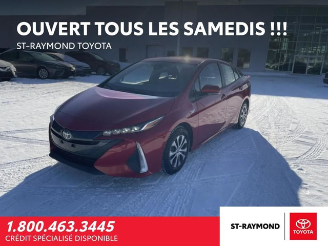 Toyota Prius Prime 2021 UPGRADE - CUIR, NAV - in Cars & Trucks in Québec City