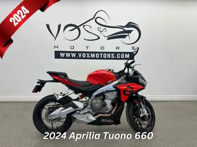 -No Payments for 1 Year The 2024 Aprilia Tuono 660 MY24 is a stunning naked sport bike that offers a...
