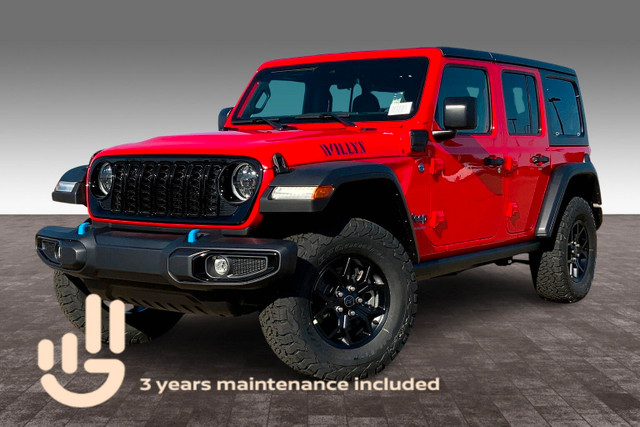 2024 Jeep Wrangler 4xe WILLYS in Cars & Trucks in Edmonton