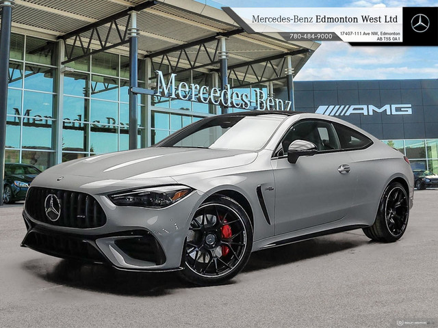 2025 Mercedes-Benz CLE 53 AMG 4MATIC+ Coupe - Alpine Grey Solid  in Cars & Trucks in Edmonton