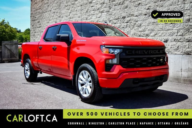 2022 Chevrolet Silverado 1500 Custom • REMOTE START • EZ LIFT TA in Cars & Trucks in Cornwall