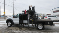 2014 FORD F-550 REG CAB WITH HIAB 077 BOOM CRANE & VMAC COMPORESSOR... AMVIC Licenced.. Financing is... (image 9)