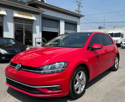 2019 VW GOLF COMFORTLINE, TRANSMISSION MANUELLE, MOTEUR 1.8L TURBO, CAMÉRA DE RECUL, TOIT OUVRANT PA...