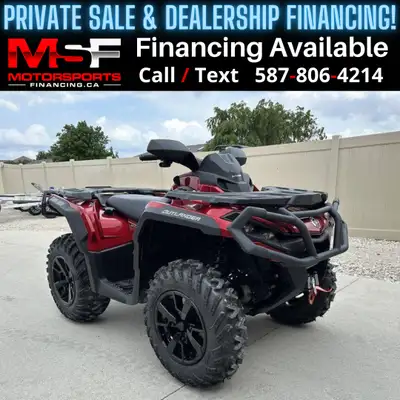FINANCE ANYTHING IN CANADA PRIVATE SALE & DEALERSHIP FINANCING CALL / TEXT 587-806-4214 APPLY NOW @...