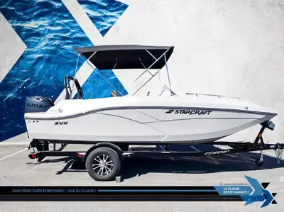 SVX 191 OB 140HP edition deck boat bateau Ponte Bien sur voici la version sans les espaces entre les...
