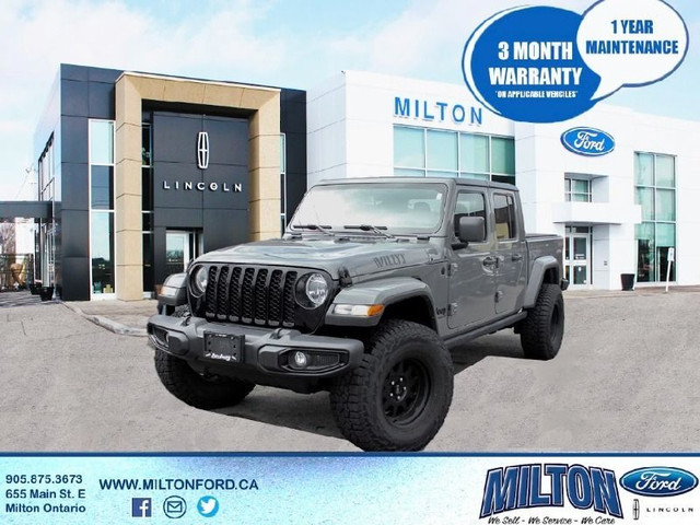 2021 Jeep Gladiator Willys SPORT- TECHNOLOGY GROUP-COLD WEATHER  in Cars & Trucks in Oakville / Halton Region