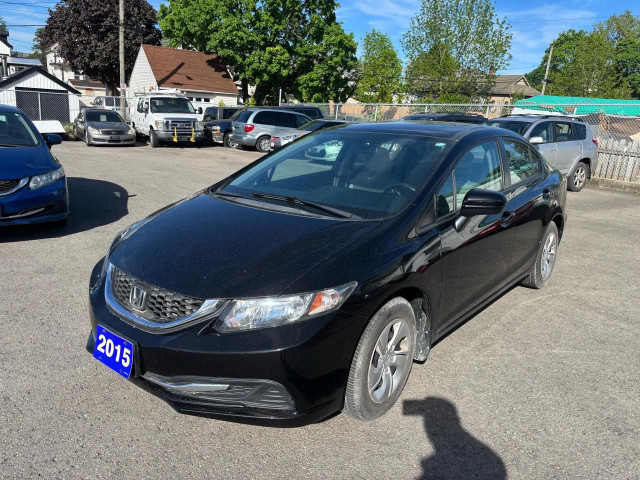 2015 Honda Civic LX, Bluetooth, Back-Up-Camera, Heated Seats in Cars & Trucks in St. Catharines - Image 3