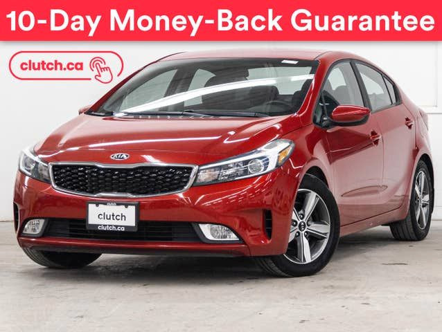 2018 Kia Forte LX+ w/ Apple CarPlay & Android Auto, Rearview Cam in Cars & Trucks in Bedford