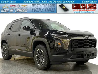Experience the future of driving with the brand new 2025 Chevrolet Equinox Activ 1.5t AWD, now avail...