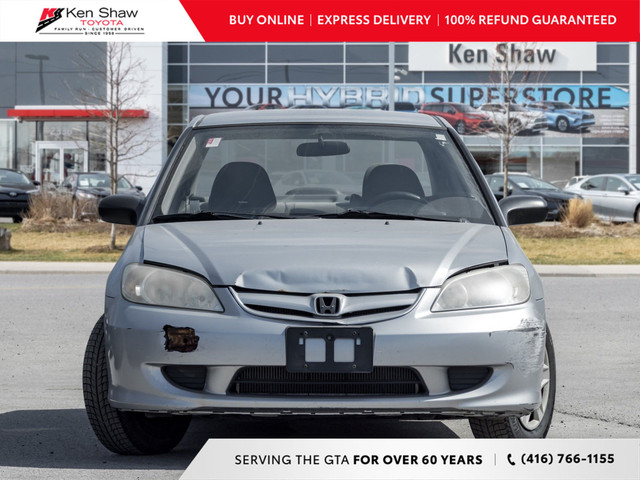 2005 Honda Civic DX AS IS SPECIAL PRICE / NOT SOLD CERTIFED in Cars & Trucks in City of Toronto - Image 2