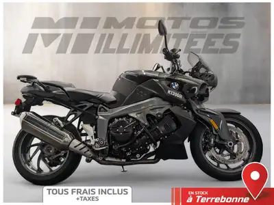 BMW K1300R 2009 Noir 25301 km au compteur. Motos Illimitées Terrebonne. Prix de vente inclus les fra...