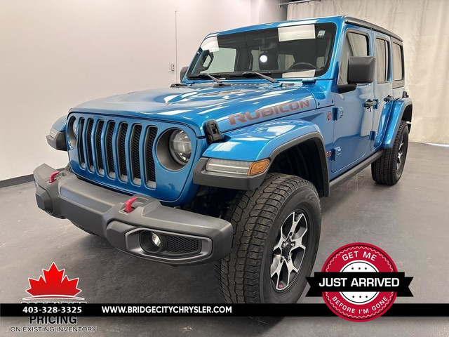 2019 Jeep Wrangler Unlimited Rubicon 4x4 - Leather - LED Ligh... in Cars & Trucks in Lethbridge
