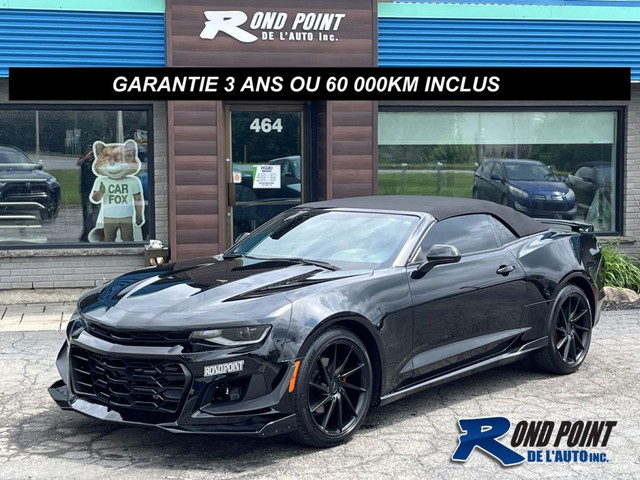 2023 Chevrolet Camaro 2LT RS CONVERTIBLE DEVANT ZL1 GARANTIE 3 A in Cars & Trucks in Victoriaville