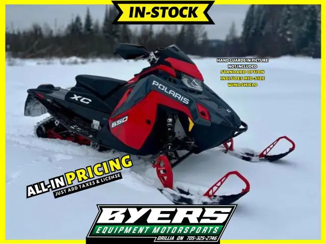 2024 Polaris 650 INDY XC 137 Red in Snowmobiles in Barrie - Image 2