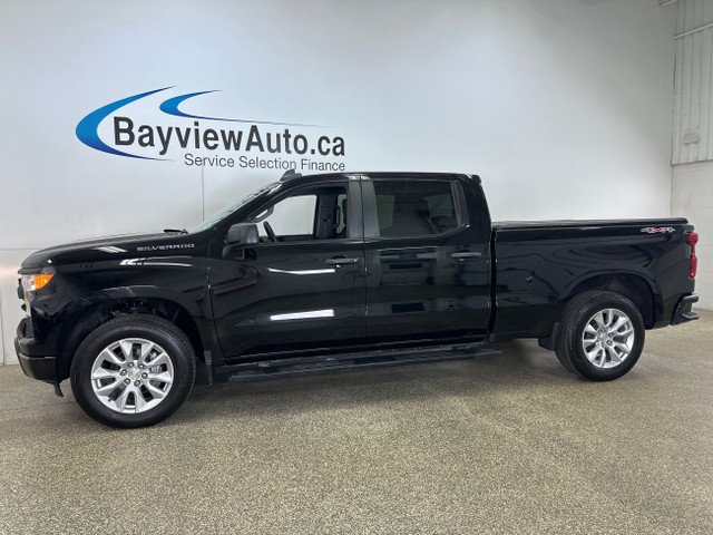 2023 Chevrolet Silverado 1500 Custom CREW/4WD/PWR SEAT/REM ST... in Cars & Trucks in Belleville