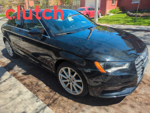2015 Audi S3 2.0T Technik AWD w/ Front Heated Seats, Rearview Cam, Dual Zone A/C