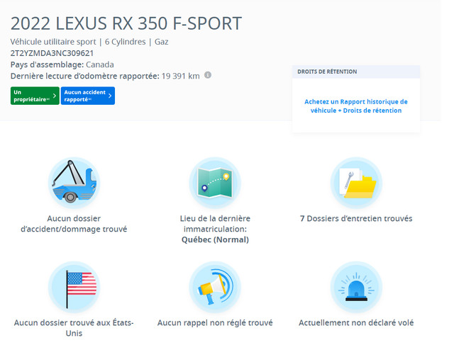 2022 Lexus RX RX 350 Bientôt disponible! in Cars & Trucks in Laval / North Shore - Image 4