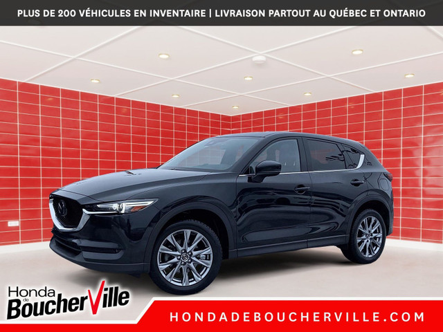 2021 Mazda CX-5 Signature AWD, TURBO 2.5, CUIR, TOIT, SYSTEME DE in Cars & Trucks in Longueuil / South Shore