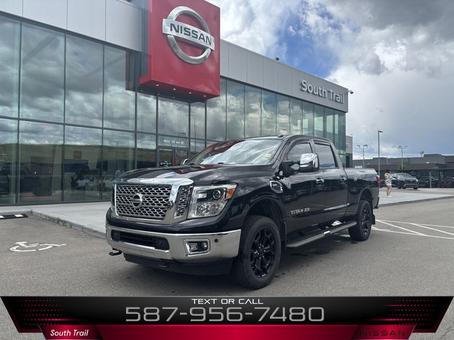 2016 Nissan Titan XD SL 4WD Crew Cab Gas | Remote Start | Heated in Cars & Trucks in Calgary