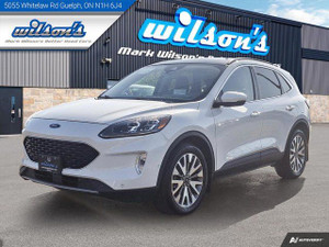 2020 Ford Escape Titanium Hybrid AWD | Leather | Pano Roof | Nav | B&O Audio | Heated Steering + More !