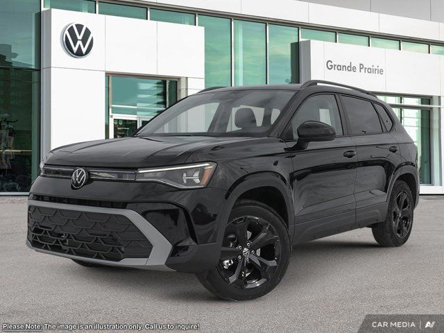2025 Volkswagen Taos Comfortline Black Edition 4MOTION in Cars & Trucks in Grande Prairie