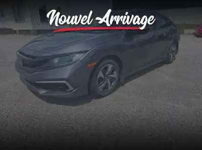 La Honda Civic LX 2021 incarne à la perfection l'équilibre entre élégance, fiabilité et efficacité....