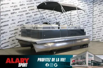 Ce PONTON AVALON VENTURE 1775 CRB 2025 est disponible DÈS MAINTENANT! Contactez-nous au 450-420-2707...