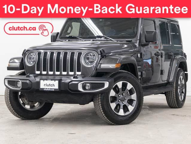 2021 Jeep Wrangler Unlimited Sahara 4WD w/ Uconnect 4C, Rearview in Cars & Trucks in City of Toronto