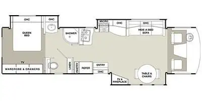 2014 Coachmen Encounter 36KS in RVs & Motorhomes in Thetford Mines - Image 3