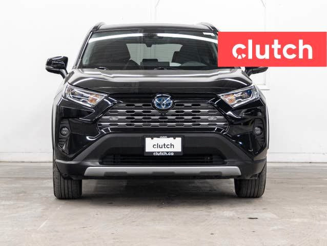 2021 Toyota RAV4 Hybrid Limited AWD w/ Apple CarPlay & Android A in Cars & Trucks in Bedford - Image 2