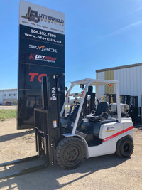 New TEU FG30T Forklift , pneumatic tires, 6,000lb capacity