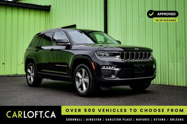 2022 Jeep Grand Cherokee Limited • HEATED LEATHER • REMOTE START in Cars & Trucks in Ottawa