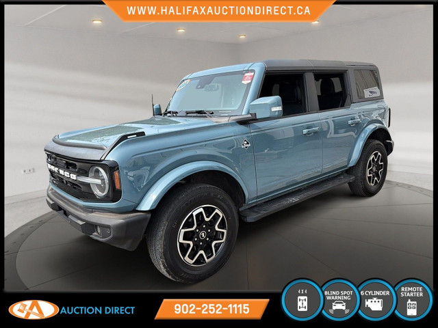 2022 Ford Bronco Outer Banks HARD TOP! LEATHER! NAVIGATION! in Cars & Trucks in Bedford