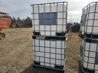 Two 1000L Water Totes