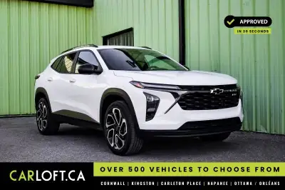 This 2024 Chevrolet Trax is for sale today. This SUV has 40,927 kms. It's white in colour and is com...