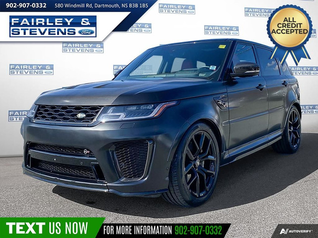 2019 Land Rover Range Rover Sport SVR PANORAMIC SUNROOF! TOUC... in Cars & Trucks in Dartmouth