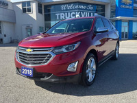 2018 Chevrolet Equinox Premier One Owner, Impeccable Service...