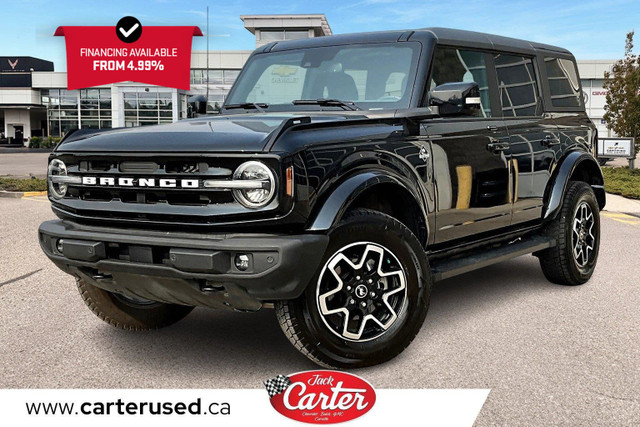 2022 Ford Bronco Outer Banks OUTER BANKS, LUX PACKAGE, 2.7L E... in Cars & Trucks in Calgary