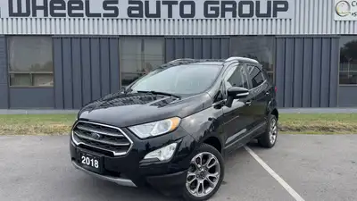 Listed here is the 2018 Ford EcoSport, Titanium, 4WD. This vehicle is powered by a 2.0L 4CYL engine....