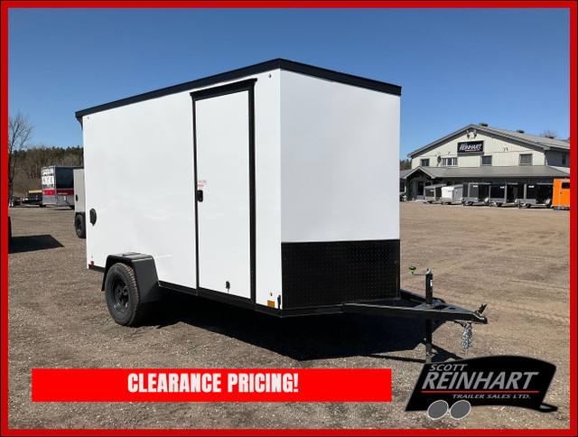 2025 Cross Trailers 6x12 + V-Nose Alpha Cargo Trailer in Cargo & Utility Trailers in Oakville / Halton Region