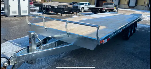 8.5 x 25' Tri-axle 21000 Lb GVRW, Galvanized Frame, 5 Year War. in Cargo & Utility Trailers in Mississauga / Peel Region - Image 3