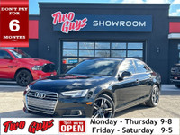  2017 Audi A4 4dr Sdn Auto Technik quattro Leather Nav Sunroof