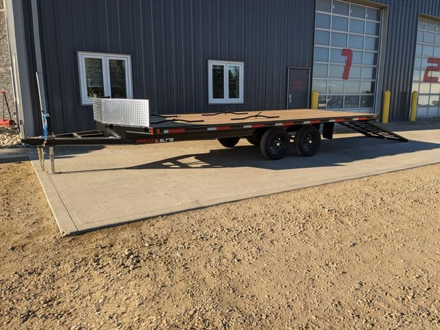 2024 Double A Trailers Pro Series Sled Trailer 8.5' X 20' (7000l in Cargo & Utility Trailers in Calgary