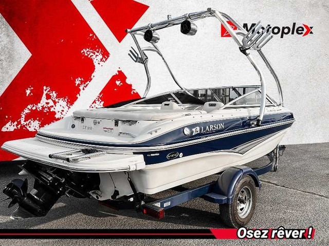 2011 larson 1850 lx 3.0 TKS in Powerboats & Motorboats in Laval / North Shore - Image 3