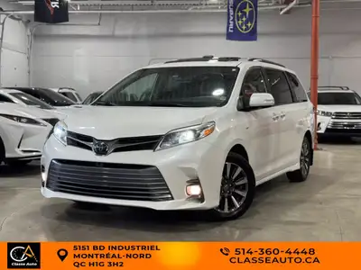2020 Toyota Sienna XLE/AWD/V6/7 PASS/AC/GPS/CAMERA/BT/TOIT/CUIR/CRUISE/MAGS/AUCUN ACCIDENT !! 5151 B...