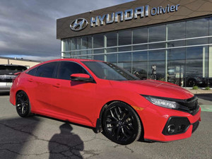 2019 Honda Civic Si Manuelle Bancs chauffants Toit ouvrant Mags GPS
