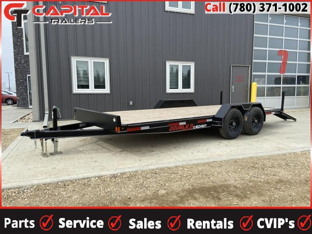 2024 Double A Trailers Carhauler Trailer - 83in. x 18' (10000 GV in Cargo & Utility Trailers in Strathcona County