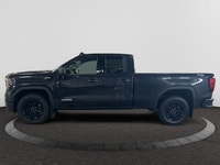 This 2025 GMC Sierra 1500 in Titanium Rush Metallic is equipped with 4WD and Turbocharged Diesel I6... (image 1)