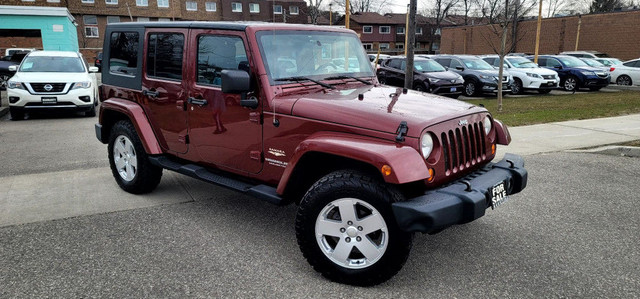 2007 Jeep Wrangler Unlimited Sahara 4WD 4dr 6 Speed Manual in Cars & Trucks in City of Toronto
